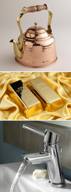 Beispielbild Kurs W-06 Wie malt man … Metall? Gold – Silber - Kupfer
